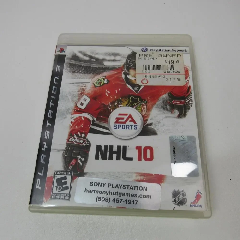 NHL 10 (Sony PlayStation‎ 3, 2009) CIB 1